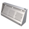 Complete Wall Hood - 1200 mm - With Motor, LED, and Dimmer - CombiSteel