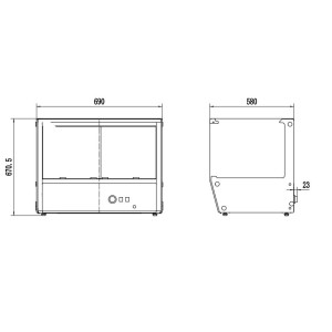 Balise Title recommandée pour le produit : ***Vitrine Chauffante à Poser - 174 L - CombiSteel : Vitrine Chaude Professionnelle**