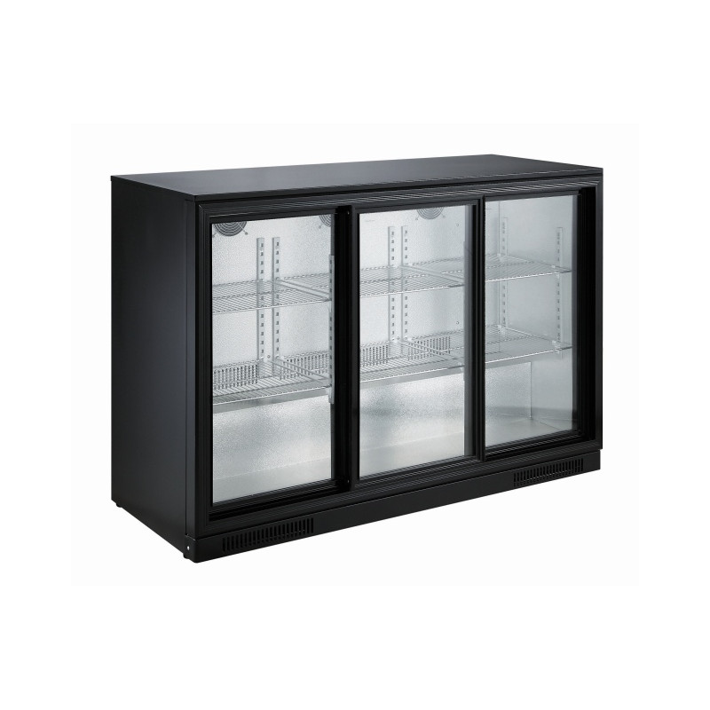 Refrigerated Back Bar 3 Swing Doors - 298 L - CombiSteel Efficient and Elegant