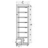 Armoire Réfrigérée Négative Inox - 340 L - CombiSteel: Congélateur professionnel robuste et performant.