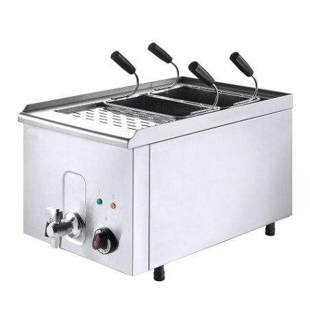 Pasta Cooker - 23 L - 2 Baskets - CombiSteel: Fast and Efficient