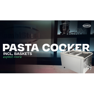 Pasta Cooker - 2 Baskets - 23 L - CombiSteel