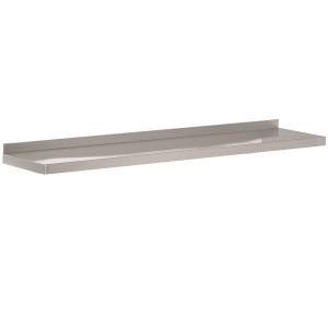 Stainless Steel Wall Shelf 1800x300mm - Stainless Steel 430 | CombiSteel