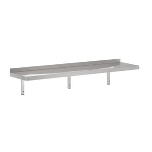 Professional stainless steel wall shelf - Combisteel 2000x300mm