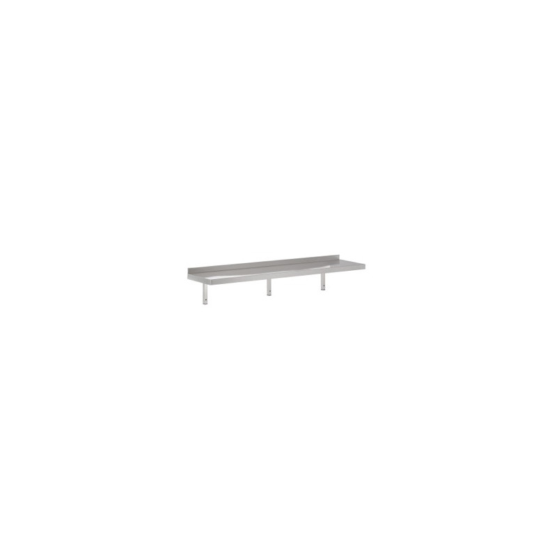 Professional stainless steel wall shelf - Combisteel 2000x300mm