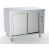 Stainless Steel Warming Cabinet 2 Sliding Doors - L1400 x P700 mm CombiSteel