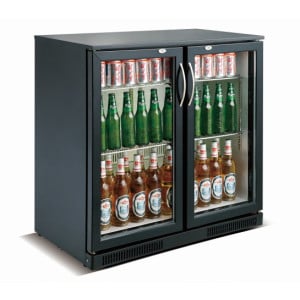 Refrigerated Back Bar with 2 Swing Doors - 198 L - CombiSteel