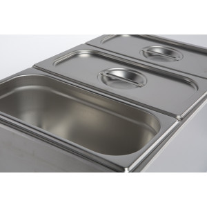 Bain-Marie with Drain Tap - GN 1/1 | CombiSteel: Even and reliable heating