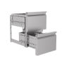 Block 2 Drawers Monobloc CombiSteel | Optimized Refrigerated Storage