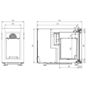 Milchkühler - 9 L - CombiSteel