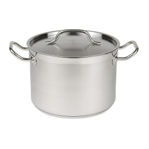 Marmite en Inox avec Couvercle - ø 20 cm - 4 L - CombiSteel