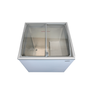 198 L Glass Chest Freezer CombiSteel Professional