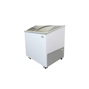 198 L Glass Chest Freezer CombiSteel Professional