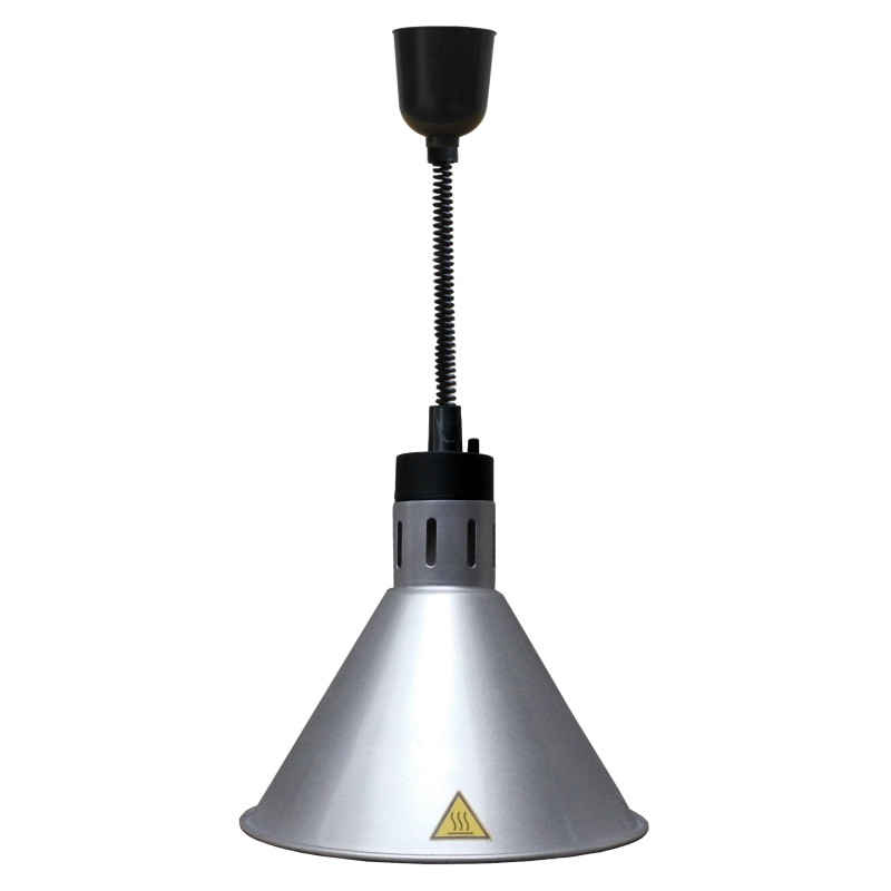 Conical Silver Heat Lamp - CombiSteel | Power 250W, Supply 230V