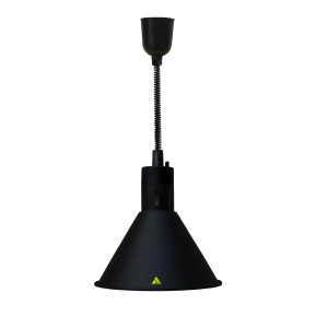 Lampe Chauffante Conique - Noir - CombiSteel