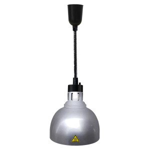 Lampe Chauffante Ronde Argent - CombiSteel - Équipement Horeca