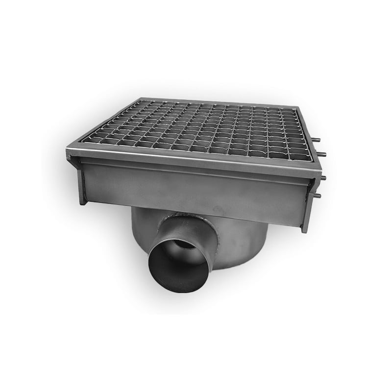 Floor Drain - 300 x 265 mm - 1 Outlet - CombiSteel