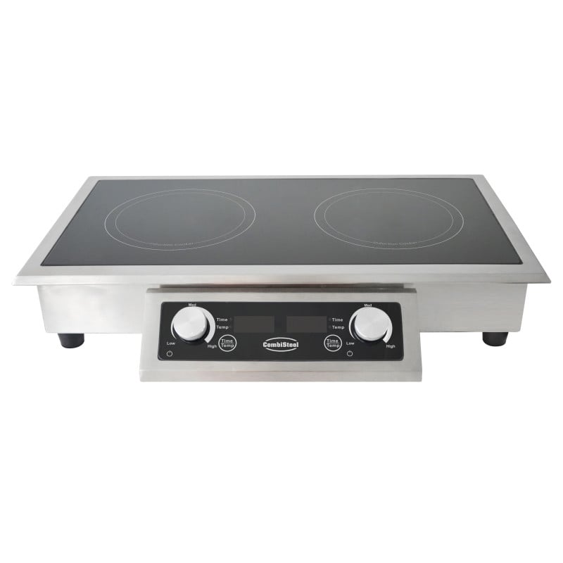 Drop-In Induction Cooktop - 2 Zones - CombiSteel