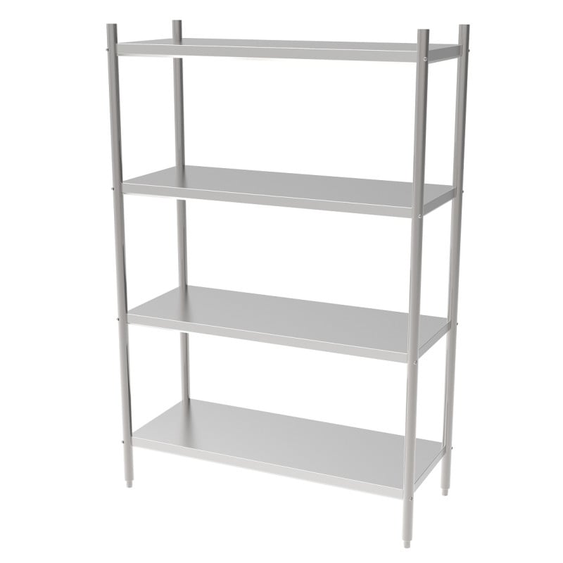 4-Tier Detachable Shelf - L 1200 x D 500 mm - CombiSteel