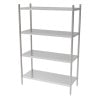 4-Tier Detachable Shelf - L 1200 x D 500 mm - CombiSteel