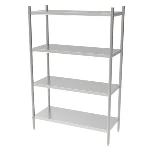 4-Tier Removable Shelf - L 900 x D 500 mm - CombiSteel