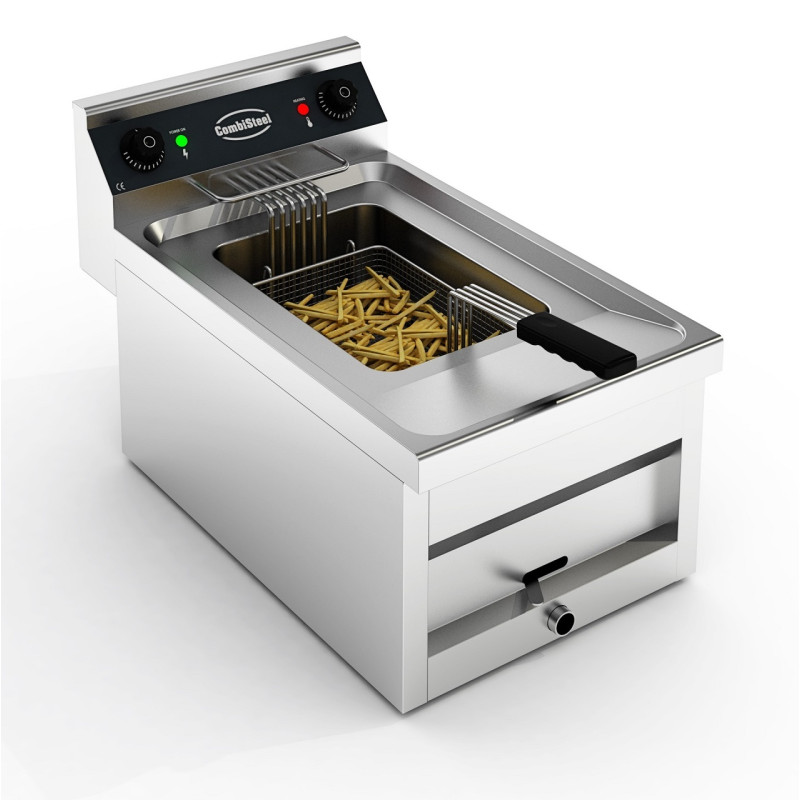 CombiSteel Electric Fryer - 12 L - 6000 W | Professional performance