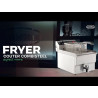 Electric Deep Fryer Prof 8L 3300W - Brand CombiSteel