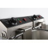 Professional Electric Fryer 2 x 6 L - CombiSteel