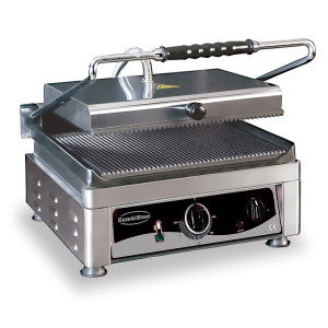 Grill Panini Combisteel - Grooved Stainless Steel Plates