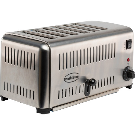 Professioneller Toaster 6 Schlitze CombiSteel - Leistungsstarker Toaster