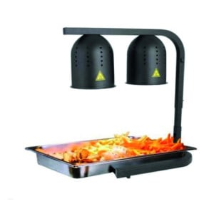 2-Lamp Fry Warmer - CombiSteel | Professional heat retention