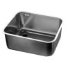 Rectangular Sink in AISI 304 Stainless Steel - 340x400 mm by CombiSteel