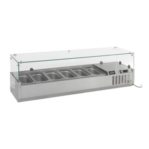 Refrigerated Saladette to Place - 6 GN 1/3 - CombiSteel | Static Cooling & Stainless Steel