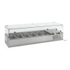 Refrigerated Saladette to Place - 6 GN 1/3 - CombiSteel | Static Cooling & Stainless Steel