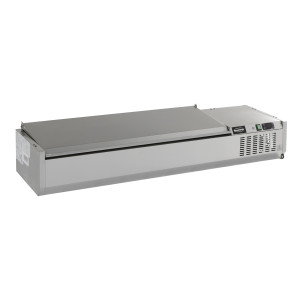 Refrigerated Saladette to Place Stainless Steel - 10 GN 1/4 CombiSteel