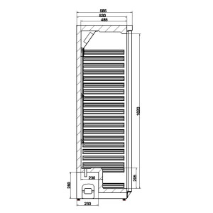 Positive Kühlschrank Weiß 350 L Combisteel - Professionelle SEO