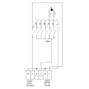 Speed Controller 1 Phase for Hood - 5 Amp - CombiSteel, Kitchen Hood Dimmer