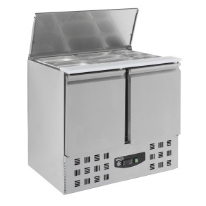 Refrigerated Saladette with 2 Doors - 230 L - CombiSteel: Optimal storage for catering