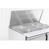 Refrigerated Saladette with 2 Doors - 230 L - CombiSteel: Optimal storage for catering