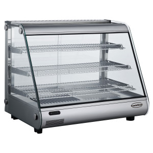 Professionelle Wärmevitrine CombiSteel - 160 L aus Edelstahl