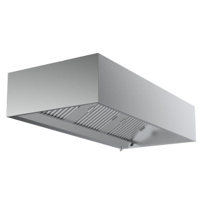 Hotte Cubique avec Led - Profondeur 950 - 2000 mm - CombiSteel