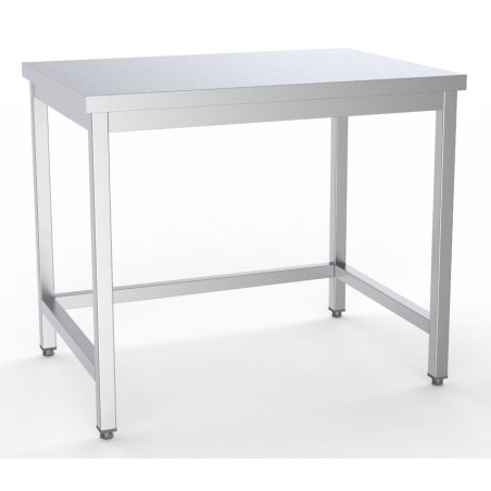 Professional Stainless Steel Table - Dimensions 1000 x 600 mm - Stainless Steel