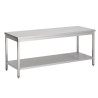 Stainless Steel Table with Professional Shelf - CombiSteel