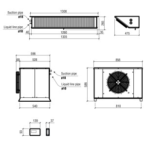 Unité de Refroidissement Positif pour Chambre Froide - CombiSteel