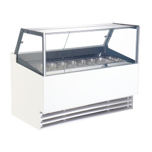 Borneo Ice Cream Display Case - 12 x 5 L - CombiSteel