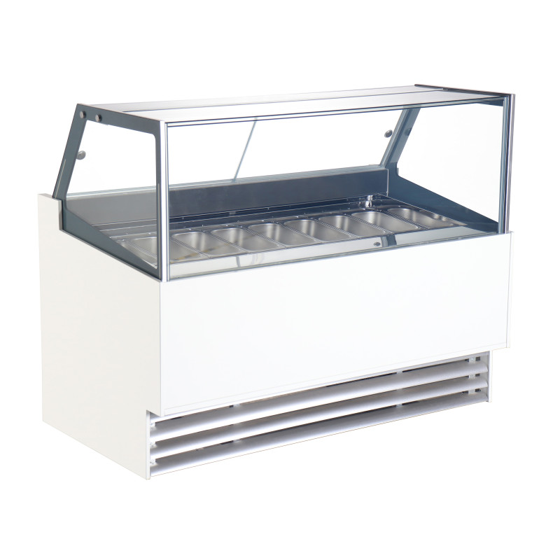 Borneo Ice Cream Display Case - 12 x 5 L - CombiSteel Borneo Ice Cream Display Case - 12 x 5 L - CombiSteel