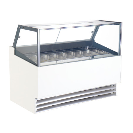 Borneo Ice Cream Display Case - 12 x 5 L - CombiSteel