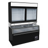 Wandvitrine und Supermarkt-Sideboard - 948 L CombiSteel | Energieeffiziente Kühlung