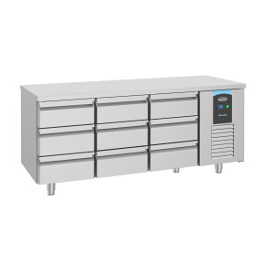 Positive Kühltisch GN 1/1 mit 9 Schubladen - 474 L - CombiSteel