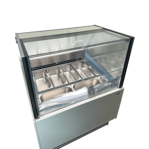 Balise Title optimisée SEO pour la Vitrine à Glaces Komodo - 6 x 5 L CombiSteel : Équipement Professionnel pour Glaces de Qualit